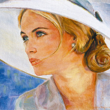 Lady With Blue Eyes