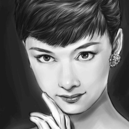 Audrey Smiling